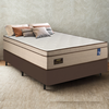 Cama box Lux Firm Casal MolejoMolas PowerBlue Areia - Altura: 0,72 Largura: 1,38 Comprimento: 1,88 M
