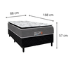 Cama Unibox Caza Nobre - Unique Pillow Solteiro