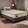 Cama Box Gazin Londres MolejoMolas Queen 1,58 x 1,98 Molas Ensacadas Bege