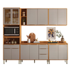 Cozinha Modular Demobile Plena 04 - Cinamon/Nude Prime TX