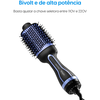 Escova Elgin Secadora e Modeladora 1300W - Azul e Lilás 