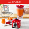 Liquidificador Arno Power Mix 2.4L 700W 220V 3 Velocidades LQ18/19 - Vermelho 