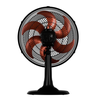 Ventilador Ventisol Oscilante, 6 Paletas, 40Cm, Premium, Bronze, 220V