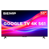 Smart Tv 55" Semp Toshiba Em Led 4k Google Tv - 55S61