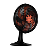 Ventilador Ventisol Oscilante, 6 Paletas, 40Cm, Premium, Bronze, 220V