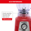 Liquidificador Arno Power Mix Limpa Facil 700W 5 Velocidades Vermelho - 220V