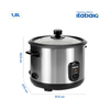 Panela De Arroz Itatiaia Eletrica Midi Vis 1,8L 220V 700W Inox