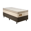 Cama Box Gazin Londres MolejoMolas Ensacadas solteiro  Bege -  0,71x1,88x0,88M