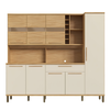 Kit Riodoce Touriga 8 Portas - Amendoa/Off-White