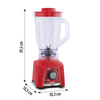 Liquidificador Arno Power Mix Limpa Facil 700W 5 Velocidades Vermelho - 220V