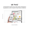 Geladeira / Refrigerador LG 451L 2P Inverter FROST FREE BOTTOM GC-B569NLL2.APZGSBS Inox 220 Volts