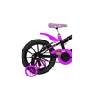Bicicleta Cairu MTB ABS C-High Pro Aro 16 Feminina - Preto/Lilas 