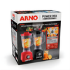 Liquidificador Arno Power Mix Limpa Facil 700W 5 Velocidades Preto - 220V