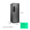 Geladeira / refrigerador Consul 455L 2P F. FREE INVERTER CRM53MKBNA Inox 220 Volts