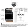 Cooktop Itatiaia Ess 4Q 127/220V - Preto