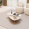 Mesa de centro DJ petala - Off-white/Off-White