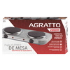 Fogao Agratto De Mesa Eletrico 2 Pratos FM-02 2000W -220V