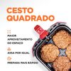 Fritadeira Elétrica Mondial Sem Óleo Air Fryer Grand Family AFN-50-RI - Vermelha/Inox