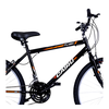 Bicicleta Cairu MTB Flash Aro 26 marchas 21 - Preto/Laranja