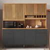 Cozinha Compacta Rio Doce Concord 08 PTS - Amendoa/Chumbo