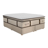 Cama Box Lazzari Molejo Queen 1,58x1,98 Molas Ensacadas, Linho Bege - Gazin