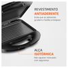 Sanduicheira Mondial, S-20, 220V/60Hz - Preta/Inox