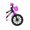 Bicicleta Cairu MTB ABS C-High Pro Aro 16 Feminina - Preto/Lilas 