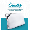 Travesseiro Gazin Fibra E Visco Quality 120x680x480 - Branco