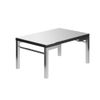 Mesa de Centro Carraro 1560 Mdp Cro C/Espelho - Preto