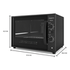 Forno Eletrico Fogatti Top60 60L, 220V- Preto