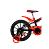 Bicicleta Cairu MTB ABS C-16 Pro Aro 16 Masculina - Preto/Vermelho
