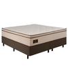 Cama Box Gazin Londres MolejoMolas Queen 1,58 x 1,98 Molas Ensacadas Bege
