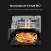 Fritadeira Air fryer AFG80Gran Fry 8 Litros 1.900W Preta, Grelha Removível