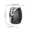 Air Fryer Itatiaia 3,5 Litros Preta - 220V