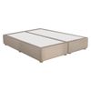 Cama Box Gazin Lazzari Queen Molas Ensacadas Linho Bege - Altura 0,77 x Largura 1,58 x Profundidade 1,98 cm