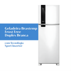 Geladeira / Refrigerador Brastemp 385L Frost Free Duplex Branca - 385L BRM46MBBNA 220 VOLTS