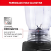 Liquidificador Arno Power Mix Limpa Facil 700W 15 Velocidades Preto - 220V