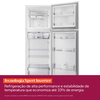 Geladeira / Refrigerador Brastemp 385L Frost Free Duplex Branca - 385L BRM46MBBNA 220 VOLTS