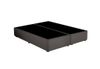 Cama Box Gazin Lazzari Queen Molas Ensacadas Linho Grafite - Altura 0,77 x Largura 1,58 x Profundidade 1,98 cm