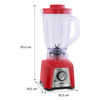 Liquidificador Arno Power Mix Limpa Facil 700W 5 Velocidades Vermelho - 220V