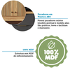 Cozinha Compacta Rio Doce Concord 08 PTS - Amendoa/Chumbo