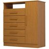 Comoda Acp Madri Plus 5 Gavetas E Sapateiro - Cinamomo