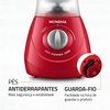 Liquidificador Mondial L-550 220V - Vermelho