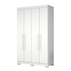 Roupeiro Josan Noronha 4 Pts Com Pe - Branco