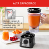 Liquidificador Arno Power Mix 2.4L 700W 220V 3 Velocidades LQ18/19 - Preto