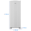 Geladeira/Refrigerador Consul CRA30MBBNA 1 Porta Degelo Seco - Branco - 220V