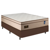 Cama box Lux Firm Casal MolejoMolas PowerBlue Areia - Altura: 0,72 Largura: 1,38 Comprimento: 1,88 M