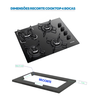 Cooktop Itatiaia Ess 4Q 127/220V - Preto