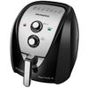 Fritadeira Elétrica Mondial Sem Óleo Air Fryer Mondial Mega Family AFN-80-BI 8L - Preta/Inox