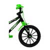 Bicicleta Cairu MTB ABS C-High Pro Aro 16 Masculina - Preto/Verde
